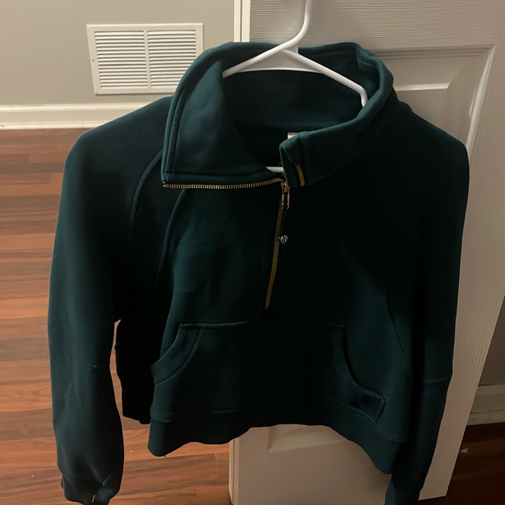 lululemon half zip scuba